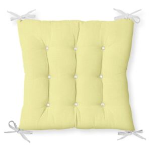 Poduzetnici s pamučnim minimalističkim jastukom pokriva vapno, 40 x 40 cm