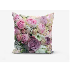 Jastučnica s primjesom pamuka Minimalist Cushion Covers Roses, 45 x 45 cm