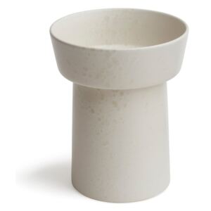 Bijela vaza od kamenine Kähler Design Ombria, visina 20 cm
