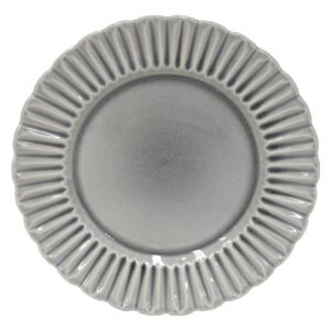 Sivi tanjur od kamenine Costa Nova Cristal, ⌀ 28 cm