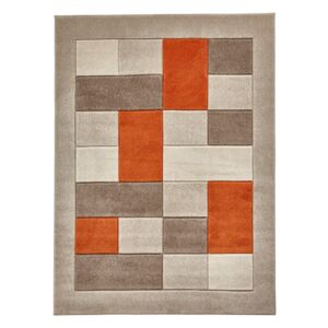 Bež-narančasti tepih Think Rugs Matrix, 60 x 120 cm