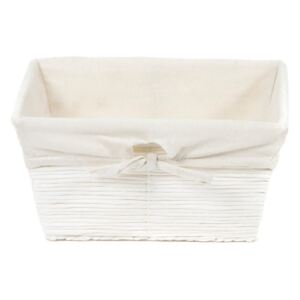Bijela košara za pohranu od papira Compactor Kimo Paper Basket, 26 x 14 cm
