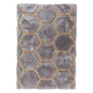 Sivi tepih Flair Rugs Honeycomb, 120 x 170 cm