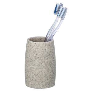 Svijetlo-siva keramička čašica za četkice za zube Wenko Goa