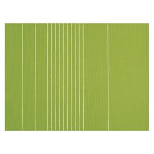 Zeleni podmetač za stol Tiseco Home Studio Stripe, 45 x 33 cm
