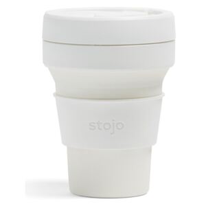 Bijela termo šalica Stojo Pocket Cup Quartz, 355 ml