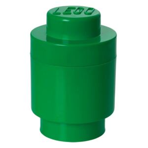 Zelena kutija LEGO® okrugla, ⌀ 12,5 cm
