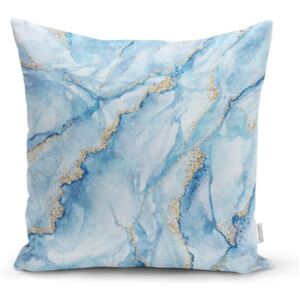 Jastučnica Minimalist Cushion Covers Aquatic Marble, 45 x 45 cm