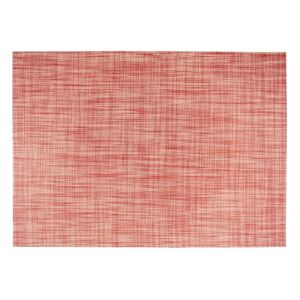 Crveni podmetač Tiseco Home Studio Melange Simple, 30 x 45 cm