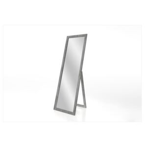 Samostojeće ogledalo sa sivim okvirom Styler Sicilia, 46 x 146 cm