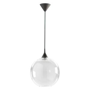 Bijela viseća svjetiljka od recikliranog stakla Really Nice Things, ø 33 cm