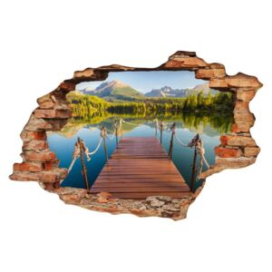 Naljepnica Ambiance Panorama Mountain Lake, 60 x 90 cm