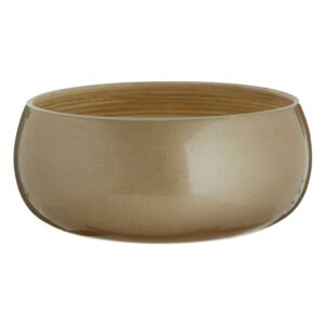 Zdjela za posluživanje od bambusa u zlatnoj boji Premier Housewares, ⌀ 20 cm