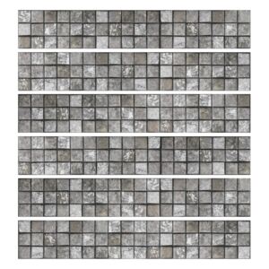 Set s 6 zidnih samoljepljivih naljepnica Ambiance Stickers Friezes Tiles Stone, 5 x 30 cm
