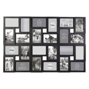 Okvir za fotografije Multiphoto 24/1 85,8x57,2x2,6cm crni