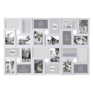 Okvir za fotografije Multiphoto 24/1 85,8x57,2x2,6cm bijeli