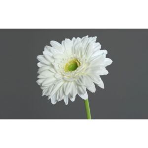 Umjetni cvijet Gerber 46cm bijeli