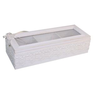 Bijela kutija za nakit Antic Line