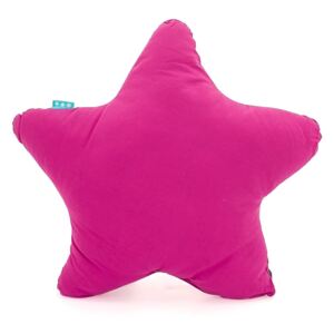 Drečavo ružičasti jastučić Pamučni jastuk Happy Friday Basic Estrella Fuchsia, 50 x 50 cm
