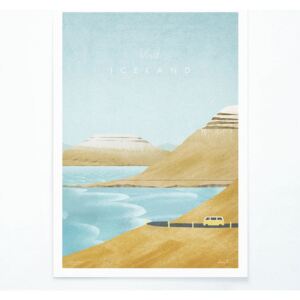 Poster Travelposter Iceland, A2