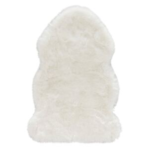 Bijelo umjetno krzno Mint Rugs Uni Soft, 90 x 140 cm