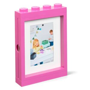 Ružičasti okvir za slike LEGO®, 19.3 x 4.7 cm