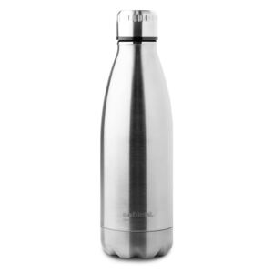 Termo boca od nehrđajućeg čelika u srebrnoj boji Sabichi Stainless Steel Bottle, 450 ml