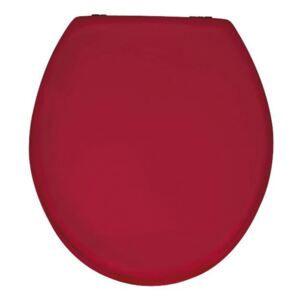 Sjajno crveno WC sjedalo Wenkoo Prima, 41 x 38 cm