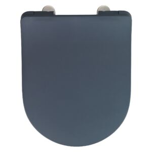 Siva WC daska Wenko Sedilo Grey, 45,2 x 36,2 cm