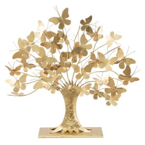 Dekoracija u zlatnoj boji Mauro Ferretti Tree of Life, visina 60 cm