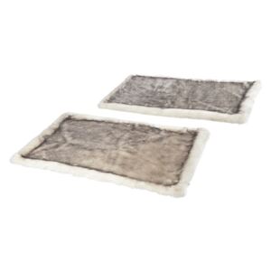 Set od 2 smeđa tepiha uz krevet Mint Rugs Soft, 90 x 140 cm