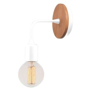 Bijela zidna svjetiljka Homemania Dekor Jednostavan pad