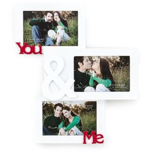 Zidni drveni okvir za fotografije Tomasucci You and me, 10 x 15 cm