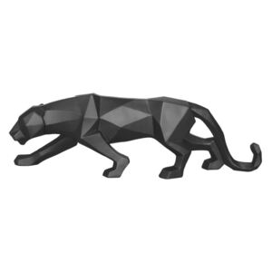 Mat crna dekorativna skulptura PT LIVING Origami Panther