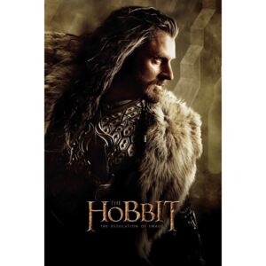 Umjetnički plakat Hobbit - Thorin
