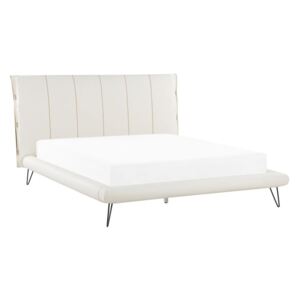 Zondo Bračni krevet 160 cm BETTEA (s podnicom) (bijela)