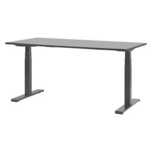 Zondo Pisaći stol- DESIRA II (160x72 cm) (crna) (el. podesiv)