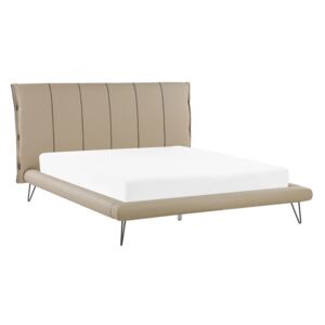 Zondo Bračni krevet 160 cm BETTEA (s podnicom) (bež)