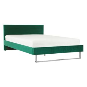 Zondo Bračni krevet 160 cm BELAE (s podnicom) (zelena)