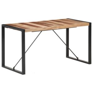 VidaXL Blagovaonski stol 140 x 70 x 75 cm od masivnog drva i šišama