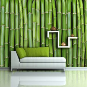 Foto tapeta - Bamboo wall