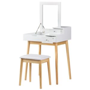 Kozmetički stol sa ogledalom toilet table