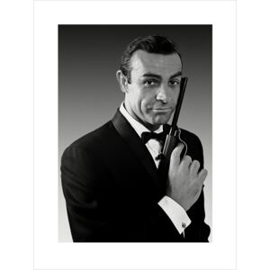 James Bond 007 - Connery Reprodukcija umjetnosti, (60 x 80 cm)
