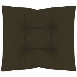VidaXL Paletni podni jastuk 60 x 61 x 10 cm smeđe-sivi
