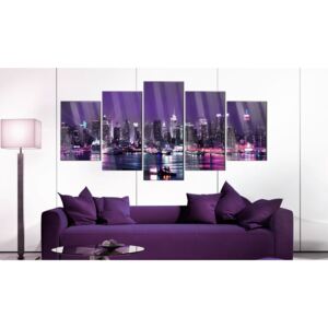Slika na akrilnom staklu - Purple Sky [Glass]