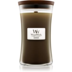 Woodwick Oudwood mirisna svijeća s drvenim fitiljem 609,5 g
