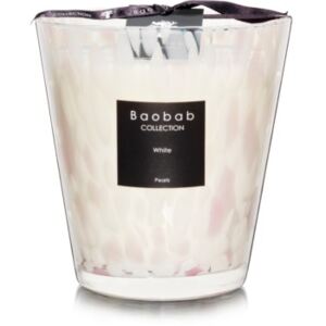 Baobab White Pearls mirisna svijeća 16 cm