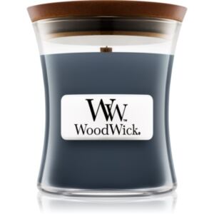 Woodwick Evening Onyx mirisna svijeća s drvenim fitiljem 85 g