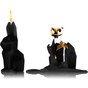 54 Celsius PyroPet HOPPA (Bunny) ukrasna svijeća Black I. 17 cm