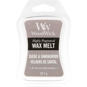 Woodwick Suede & Sandalwood vosak za aroma lampu 22,7 g